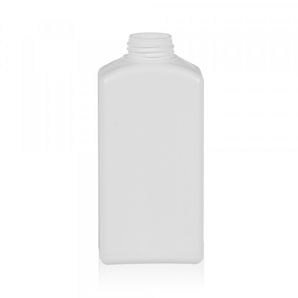 250 ml bottle Standard Square HDPE white 28.410