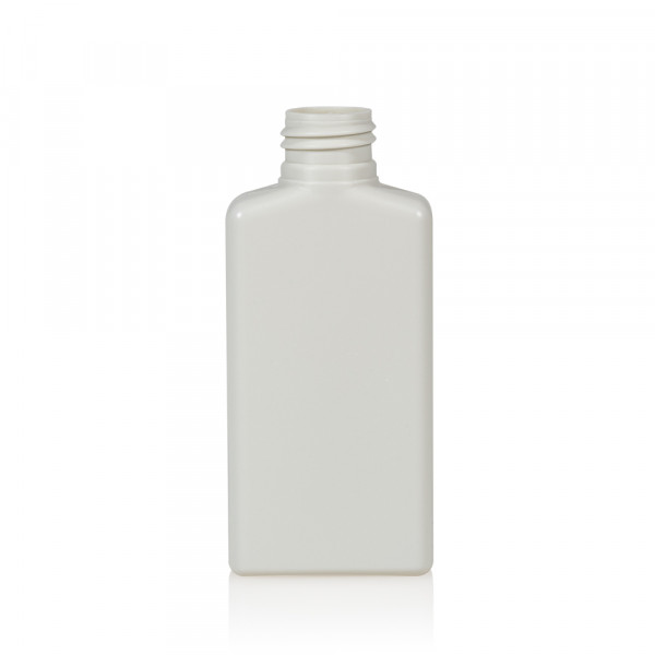 100 ml bottle Mailbox Rectangle HDPE white 24.410