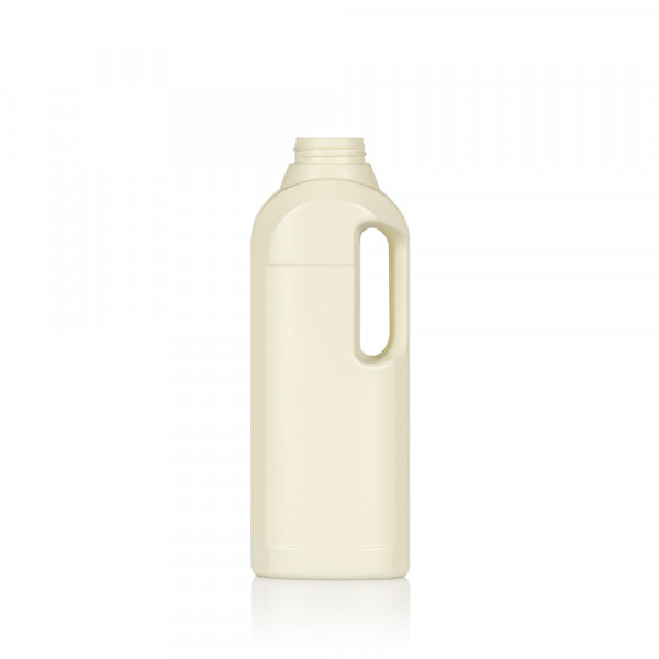 1000 ml bottle Multi Recycled HDPE Ivory 567