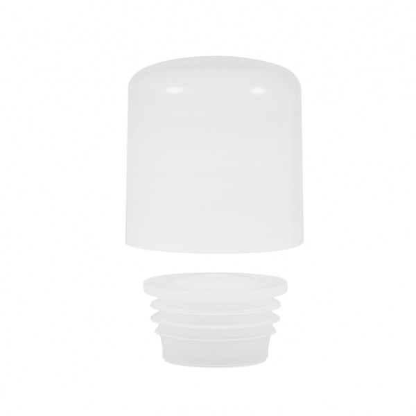 Screwcap + insert PP white 24.410