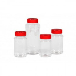 Spice Round jars PET