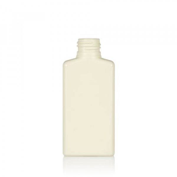 100 ml bottle Mailbox Rectangle recycled HDPE ivory 24.410