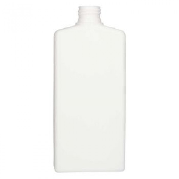 250 ml bottle Mailbox Rectangle HDPE white 24.410