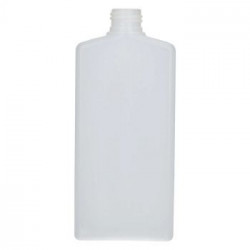 250 ml bottle Mailbox Rectangle HDPE natural 24.410