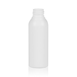 100 ml bottle Basic Round HDPE white 24.410