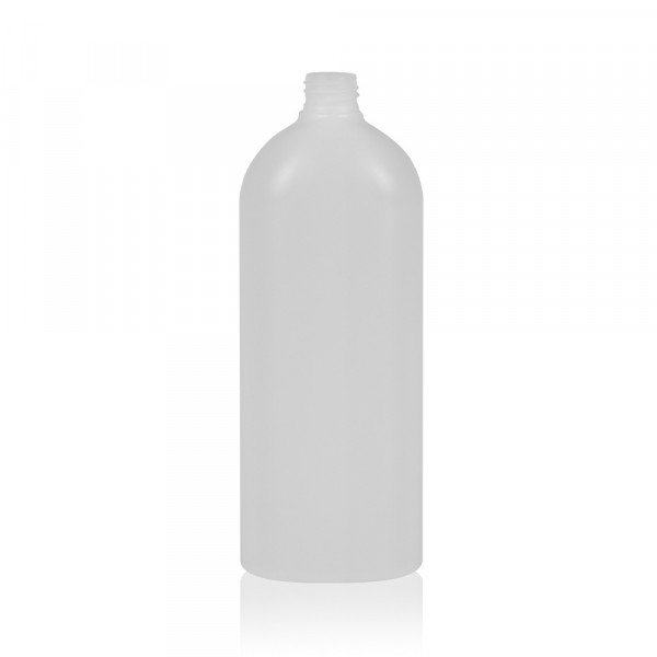 1000 ml bottle Basic Oval HDPE natural 28.410