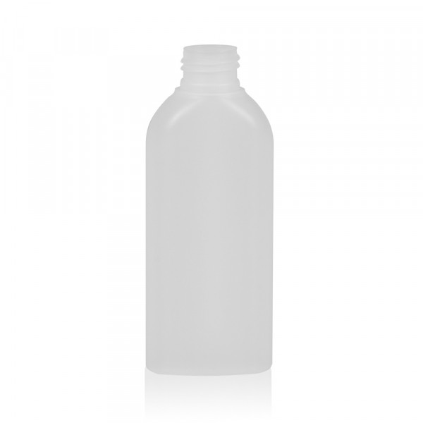 125 ml bottle Basic Oval HDPE natural 24.410