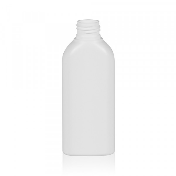 125 ml bottle Basic Oval HDPE white 24.410