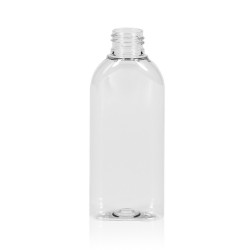 125 ml bottle Basic Oval PET transparent 24.410