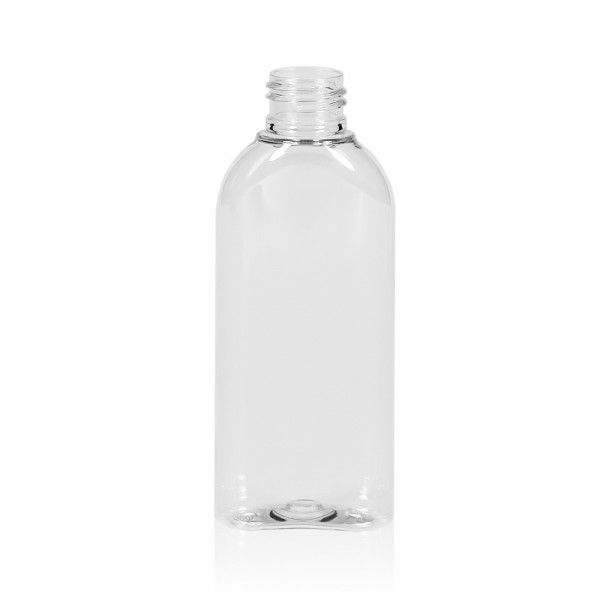 125 ml bottle Basic Oval PET transparent 24.410