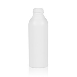 125 ml bottle Basic Round HDPE white 24.410