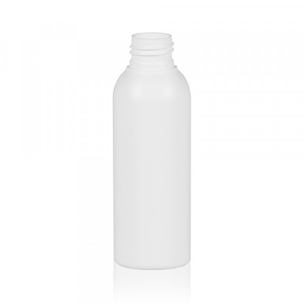125 ml bottle Basic Round HDPE white 24.410