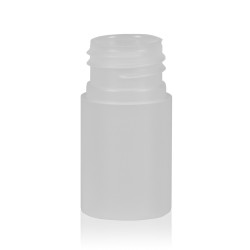 15 ml bottle Basic Round HDPE natural 24.410