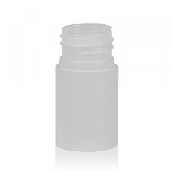 15 ml bottle Basic Round HDPE natural 24.410