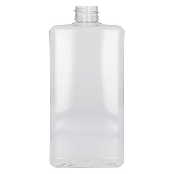 500 ml bottle Basic Rectangle PET Transparent