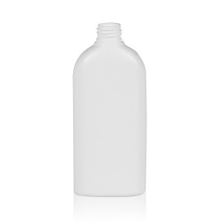 250 ml bottle Basic Oval HDPE white 24.410