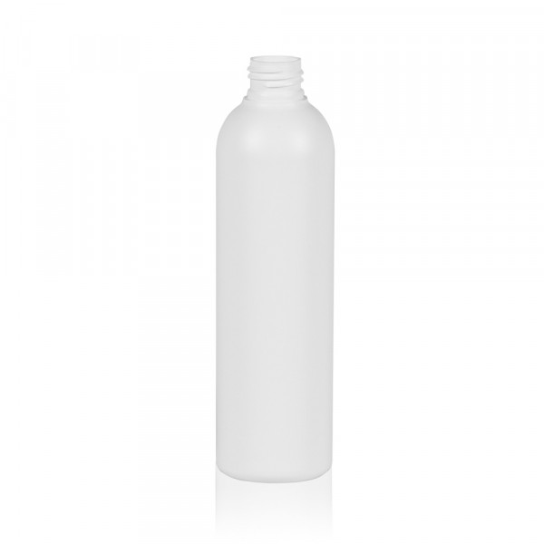 250 ml bottle Basic Round HDPE white 24.410