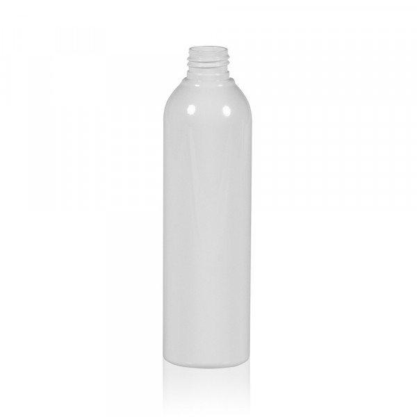 250 ml bottle Basic Round PET white 24.410