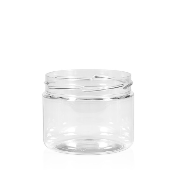 250 ml Clear cylinder PET transparent