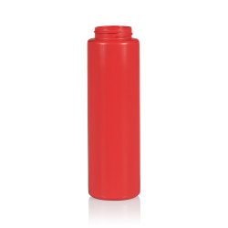 250 ml bottle Sauce Round MIX LDPE/HDPE red 38.400
