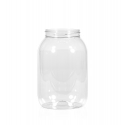 2500 ml Big clear PET transparent