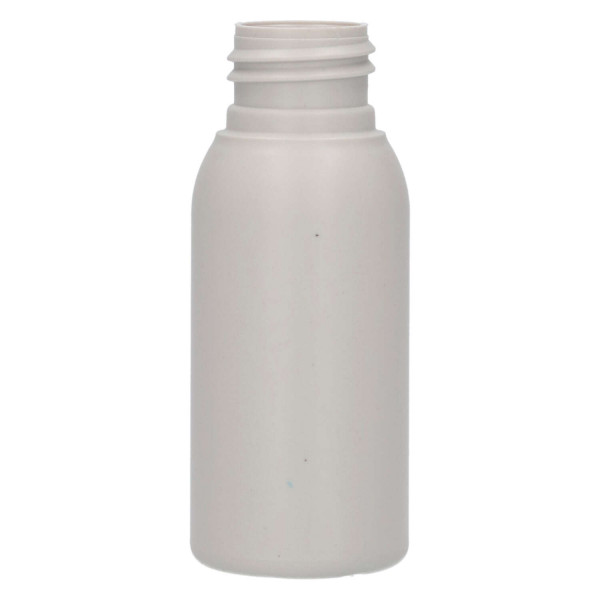 50 ml bottle Basic Round recycled HDPE Ivory 24.410