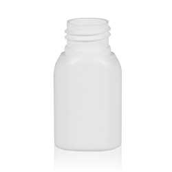 30 ml bottle Basic Oval HDPE white 24.410