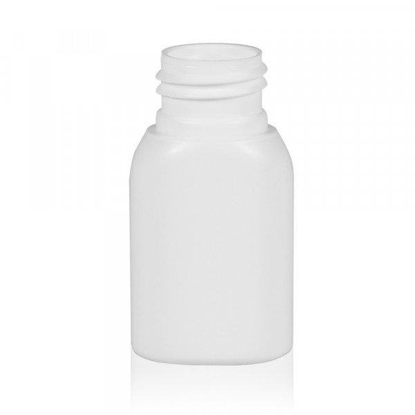 30 ml bottle Basic Oval HDPE white 24.410