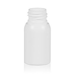 30 ml bottle Basic Round HDPE white 24.410