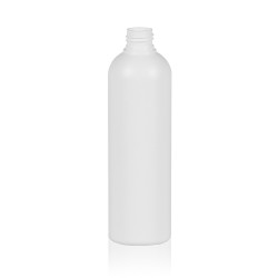 300 ml bottle Basic Round HDPE white 24.410