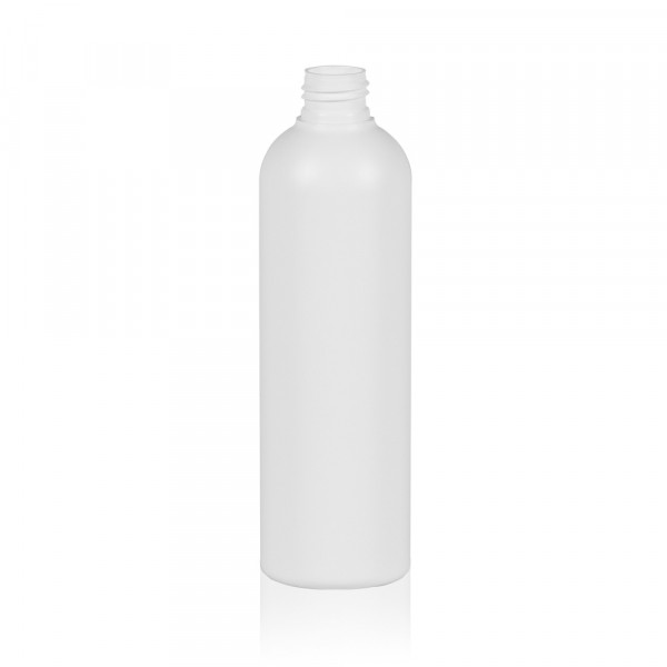 300 ml bottle Basic Round HDPE white 24.410
