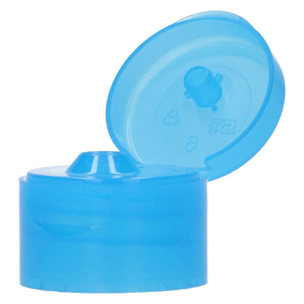 Fliptopcap PP blauw 28.410