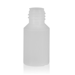 5 ml bottle Mini Round HDPE-LDPE natural