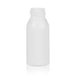 50 ml bottle Basic Round HDPE white 24.410