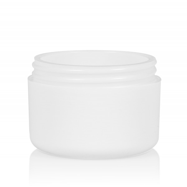 50 ml Frosted soft PP white double-walled