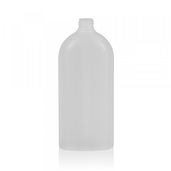 500 ml bottle Basic Oval HDPE natural 24.410