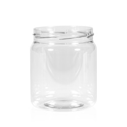 500 ml Clear cylinder PET transparent