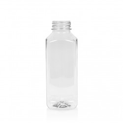500 ml juice bottle Juice Square PET transparent