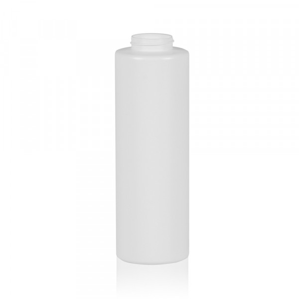 500 ml squeeze bottle Sauce round MIX LDPE-HDPE white 38.400