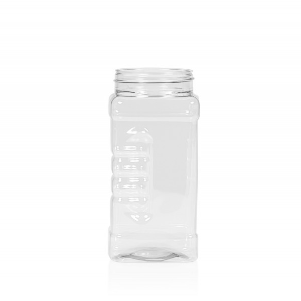 500 ml Spice square PET transparent