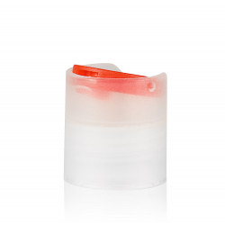 Disc-top PP natural/red 24.410