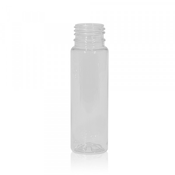 75 ml juice bottle Juice mini shot PET transparent 28PCO
