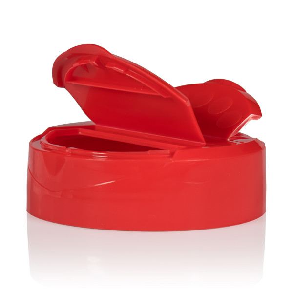 Fliptop lid PP red