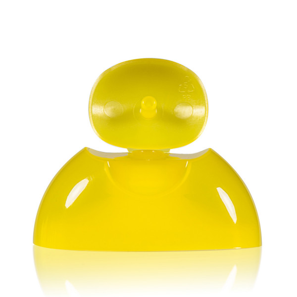 Fliptopcap PP yellow 343
