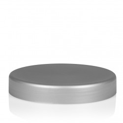 Screw lid Frosted sharp 250 ml PP silver