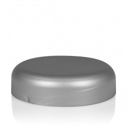 Screw lid Frosted soft 100 ml PP silver