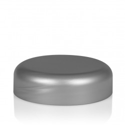 Screw lid Frosted soft 50 ml PP silver