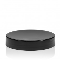 Screw lid Glossy sharp 100 ml PP black