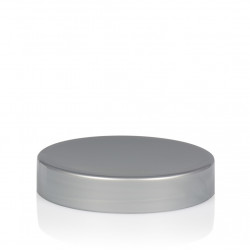 Screw lid Glossy sharp 25 ml PP silver