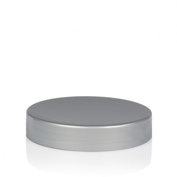 Screw lid Glossy sharp 25 ml PP silver